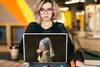 MuchoWow® Laptop Aufkleber Sticker Cover Mädchen mit Produktbild-Vorschau 5