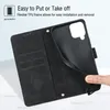Hülle für Samsung Galaxy A22 4G/F22/M22 Prägung Flip Leder Produktbild-Vorschau 7