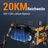 Elektrische rolstoel, opvouwbaar, 500W, bereik van 20 km, Productafbeelding-voorbeeld 4