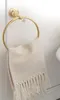 Luxus Handtuchhalter / Handtuchring mit Swarovski Produktbild-Vorschau 1