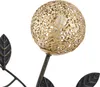 Lucande Stehleuchte Evory, 160 cm, 3-flg., schwarz/gold, G9 Produktbild-Vorschau 5