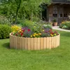 Relaxdays Beeteinfassung, 200 cm lang, flexibel, Sichthöhe: Produktbild-Vorschau 3