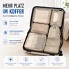 Set di 8 organizer da valigia – Organizer da valigia con Anteprima dell’immagine prodotto 5