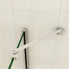 45cm Diagonal Wandhalterung Chrom glänzend für 6-8mm Produktbild-Vorschau 1