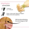 hair2heart extension capelli umani lisci - 25 ciocche 0,5g Anteprima dell’immagine prodotto 9