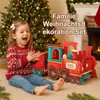 MODFU 3D-Puzzles, Weihnachtsmann Geschenk Zugmodell, Produktbild-Vorschau 5