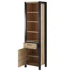 Modernes Wohnzimmer Bücherregal ACCRA-83 in Taurus Eiche Produktbild-Vorschau 3