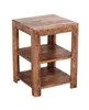 Möbilia Regal mit 2 Böden | Mango-Holz massiv | B 44 x T 44 Produktbild-Vorschau 4