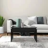 vidaXL Konferenční stolek černý 68x50x38 cm Dřevěný Náhled obrázku produktu 3