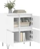 vidaXL Příborník bílý 60x35x70 cm Materiál dřeva Náhled obrázku produktu 4