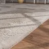 TT Home Wohnzimmer Teppich Hochflor Langflor Kunstfell Produktbild-Vorschau 2