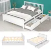 Holzbett, Doppelbett, Jugendbett, Erwachsenenbett, mit Produktbild-Vorschau 3