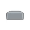 Pfostenkappe 8x8 cm Grau 1 Stück vierkant 80x80 mm Produktbild-Vorschau 3