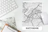 MuchoWow® Mauspad Mousepad Stadtplan - Hattingen - Karte - Produktbild-Vorschau 5