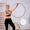 Gymnastikreifen aus Holz, Hula Hoop, Trainingsreifen, Produktbild-Vorschau 2