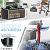Déambulateur pliable ELONEO Premium, léger, avec siège, Voir les images du produit 9