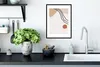 MuchoWow® Gerahmtes Poster Sommer - Abstrakt - Weiß 30x40 Produktbild-Vorschau 4