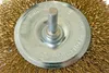 38 mm Messingdrahtscheibenbürste zylindrischer Schaft für Voir les images du produit 4