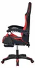Poltrona da gaming rosso e nero con cuscino HR-RED Anteprima dell’immagine prodotto 10