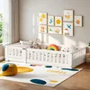 Kinderbett 120x200 cm Bodenbett mit Lattenrost und Produktbild-Vorschau 6
