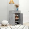 vidaXL Botník betonový šedý 60x35x84 cm odvozený dřevěný Náhled obrázku produktu 3
