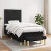 CLORIS Boxspringbett Polsterbett mit Matratze Schwarz Produktbild-Vorschau 1