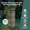 EASYmaxx LED-Dekosäule Beton-Optik mit Pflanzschale Mandala Produktbild-Vorschau 9