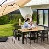 di volio Gartentisch Drena - Beige, mit verstellbarer Produktbild-Vorschau 5