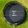 Thunder Trampolino da giardino Elite 488 cm 16 ft rete Anteprima dell’immagine prodotto 3