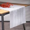 HOMLA GREPATO grau gestreifter Tischläufer 40x160 cm Produktbild-Vorschau 2