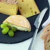Käseplatte Servierplatte mit Glasglocke Schieferplatte Produktbild-Vorschau 3