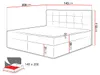 MIRJAN24 Boxspringbett Luanda, Doppelbett mit zwei Produktbild-Vorschau 8
