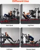 VEVOR Beintrainer Beinpresse Hack-Squat-Maschine Produktbild-Vorschau 6