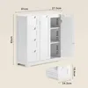 BEALIFE AP67 Badezimmerschrank 81x30x83 cm | wasserdicht | Produktbild-Vorschau 6