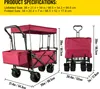 SucceBuy Chariot pliable avec capote amovible - pliable, Voir les images du produit 7