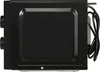 Side view of a black microwave oven. Produktbild-Vorschau