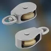 KOTARBAU® Seilrolle Umlenkrolle einzeln Vernickelt 1" Stahl Produktbild-Vorschau 8