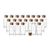 BigDean 40 Stück 10 ml Glasfläschchen mit Korken ca. 5x2cm Produktbild-Vorschau 5