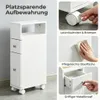 Nischenschrank Bad schmal, Slim Bathroom Cabinet Produktbild-Vorschau 8