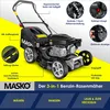 MASKO® Benzin Rasenmäher 5in1 Radantrieb EasyClean Produktbild-Vorschau 5