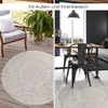 Rikmani Outdoor Teppich rund Wetterfest & UV-beständig für Produktbild-Vorschau 4