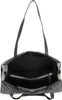 Elegante schwarze Damentasche mit abnehmbarem Kettengurt & Produktbild-Vorschau 9