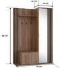 Komoda STILO, 131 cm, nábytková sada do předsíně, zrcadlo, Náhled obrázku produktu 3