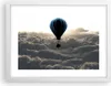 Gerahmtes Poster - Weißer Rahmen - Wolke Ballon Himmel - Produktbild-Vorschau 1