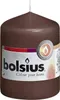 BOLSIUS Stumpenkerze 8x5,8cm braun Produktbild-Vorschau 1