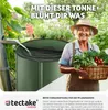 tectake® Regentonne mit Hahn und Überlaufschutz Oberseite Produktbild-Vorschau 7