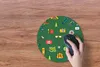 MuchoWow® Mauspad Mousepad Camping - Zelt - Axt - Rucksack Produktbild-Vorschau 3