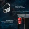 Scrivania COSTWAY 140 cm Scrivania per computer Tavolo da Anteprima dell’immagine prodotto 4