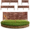 Bordure de bordure en saule - Hauteur : 20 cm - Longueur : Voir les images du produit 1