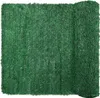 Künstliche Hecke Sichtschutzzaun 100x300cm Dunkelgrün Produktbild-Vorschau 2